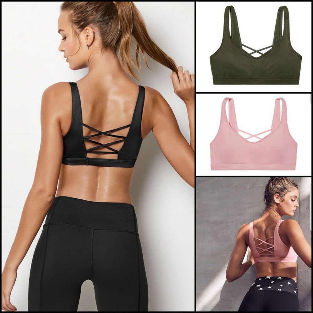 Victoria sport crisscross back sport bra